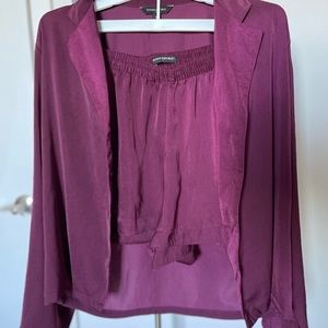 Banana republic women’s silky pajama set, excellent condition